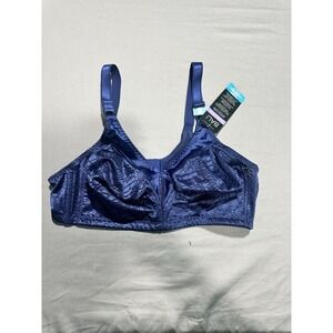 NWT Bali Navy‎ Classic Support Cool Comfort Bra 38C